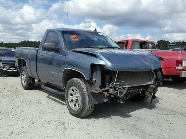 1GCEC14X09Z161158 - 2009 CHEVROLET SILVERADO BLUE photo 1