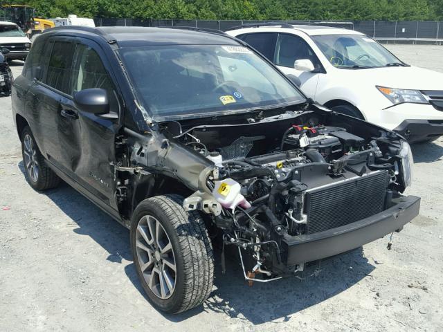 1C4NJCBAXGD776777 - 2016 JEEP COMPASS SP BLACK photo 1