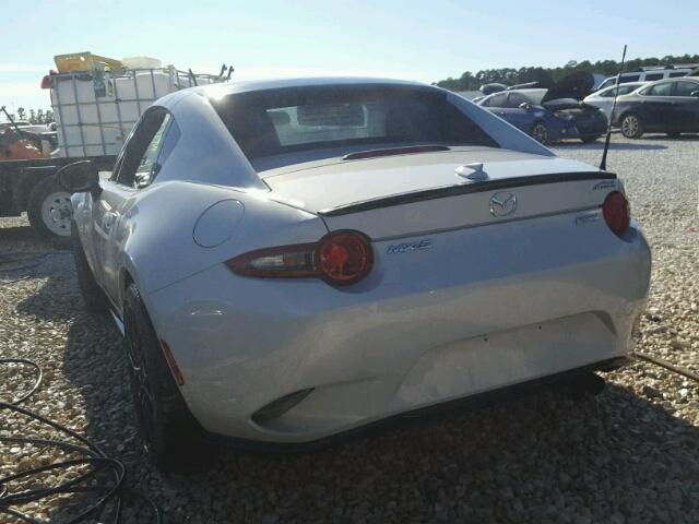 JM1NDAL71H0101570 - 2017 MAZDA MX-5 MIATA SILVER photo 3