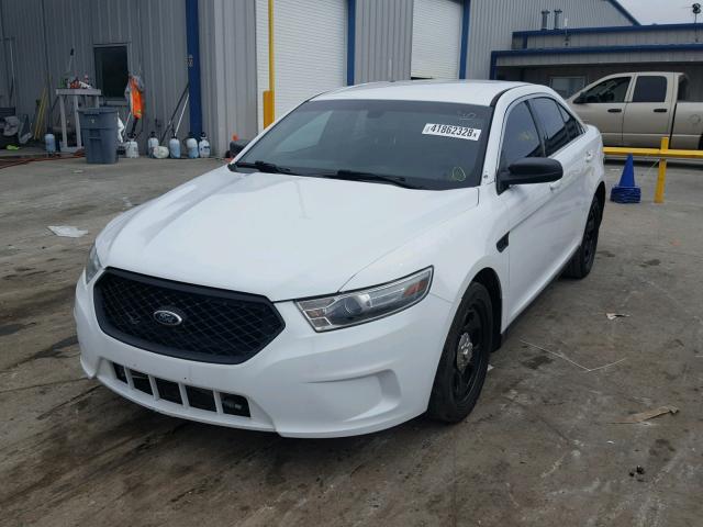 1FAHP2M8XDG128551 - 2013 FORD TAURUS POL WHITE photo 2