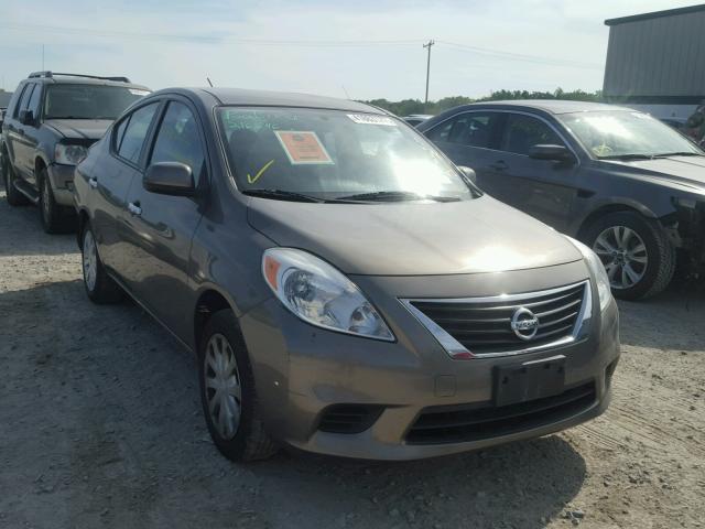 3N1CN7AP1CL922306 - 2012 NISSAN VERSA S TAN photo 1