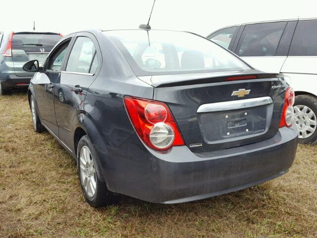 1G1JC5SH8F4171276 - 2015 CHEVROLET SONIC GRAY photo 3