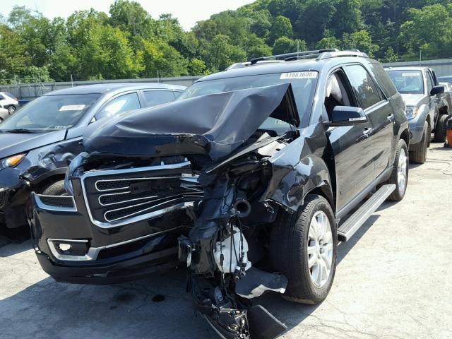 1GKKVRKDXGJ145425 - 2016 GMC ACADIA SLT შავი ფოტო 2