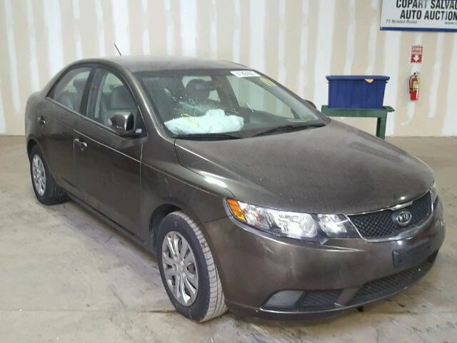 KNAFU4A26A5187137 - 2010 KIA FORTE EX BROWN photo 1