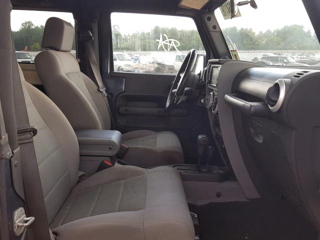 1J4FA54128L536749 - 2008 JEEP WRANGLER S 蓝色 照片 5