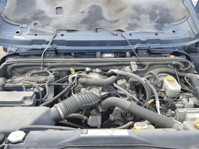 1J4FA54128L536749 - 2008 JEEP WRANGLER S 蓝色 照片 7