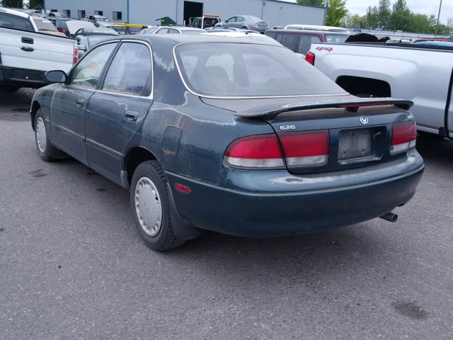 1YVGE22C5R5210350 - 1994 MAZDA 626 DX GREEN photo 3