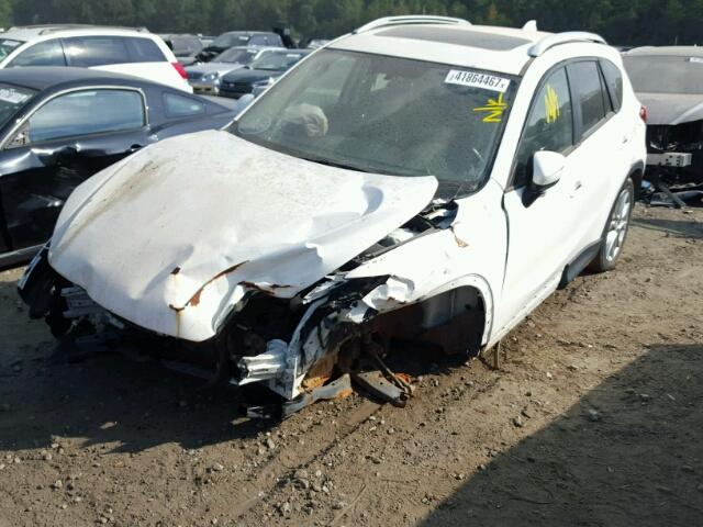 JM3KE2DY5F0484236 - 2015 MAZDA CX-5 WHITE photo 2