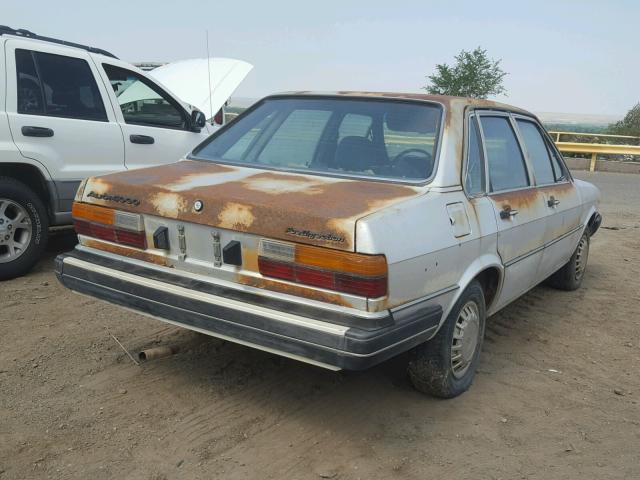 81A0000251 - 1980 AUDI 4000 SILVER photo 4