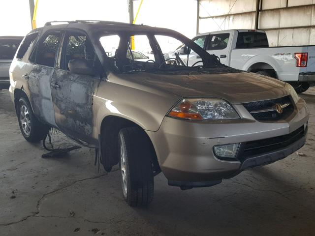 2HNYD18851H519446 - 2001 ACURA MDX TOURIN GOLD photo 1