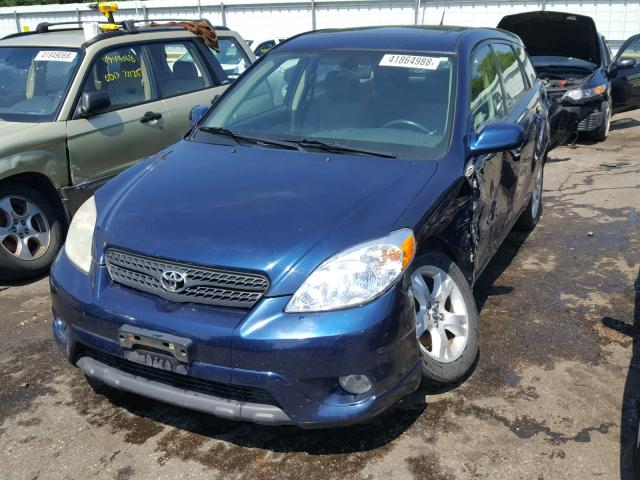 2T1KR30E46C592271 - 2006 TOYOTA COROLLA MA BLUE photo 2