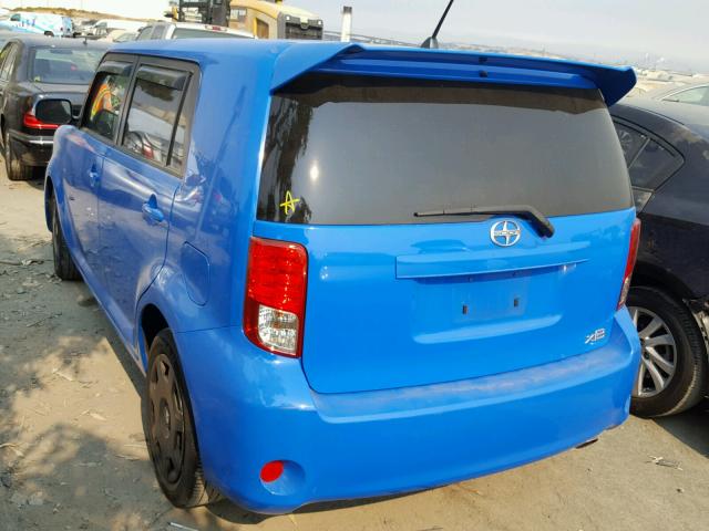 JTLZE4FE5B1138959 - 2011 TOYOTA SCION XB Blau Foto 3