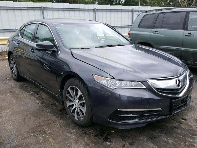 19UUB1F34FA019738 - 2015 ACURA TLX GRAY photo 1