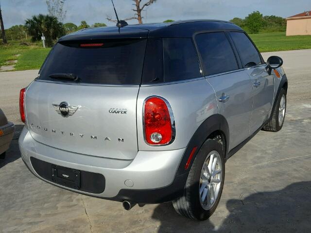 WMWZB3C52FWR45660 - 2015 MINI COOPER COU SILVER photo 4