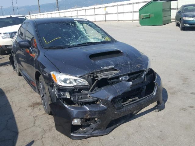 JF1VA1B65G9809192 - 2016 SUBARU WRX GRAY photo 1