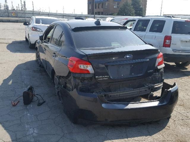 JF1VA1B65G9809192 - 2016 SUBARU WRX GRAY photo 3