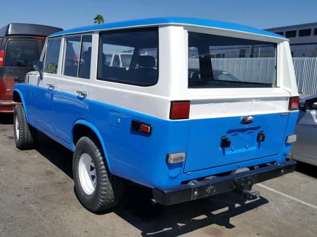 00000000FJ5530223 - 1973 TOYOTA FJ55 LNDCR WHITE photo 3