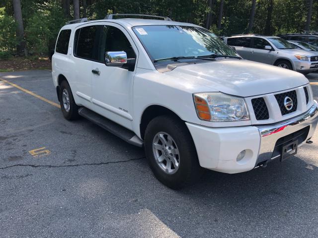 5N1AA08B34N711400 - 2004 NISSAN ARMADA SE WHITE photo 3