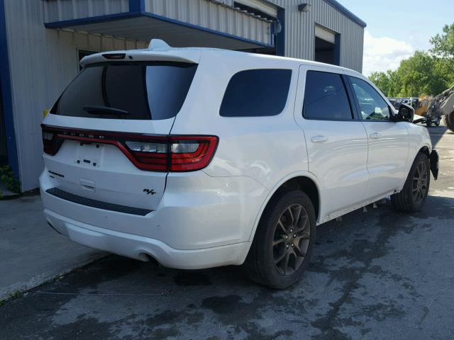 1C4SDJCT2HC806490 - 2017 DODGE DURANGO R/ WHITE photo 4