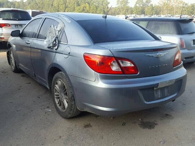 1C3LC56J38N258887 - 2008 CHRYSLER SEBRING TO GRAY photo 3