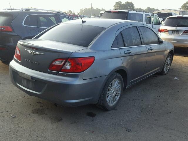 1C3LC56J38N258887 - 2008 CHRYSLER SEBRING TO GRAY photo 4