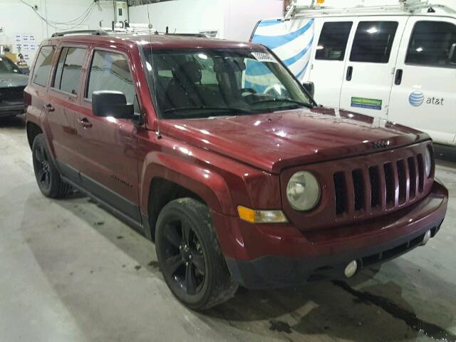 1C4NJPBA3FD350211 - 2015 JEEP PATRIOT SP RED photo 1