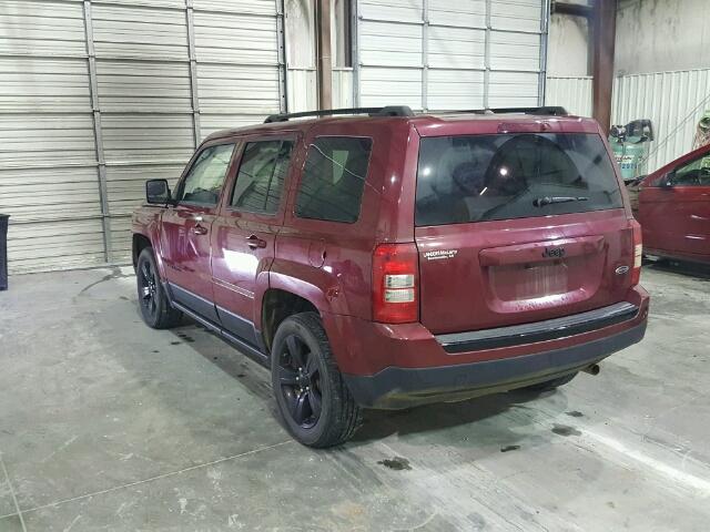 1C4NJPBA3FD350211 - 2015 JEEP PATRIOT SP RED photo 3