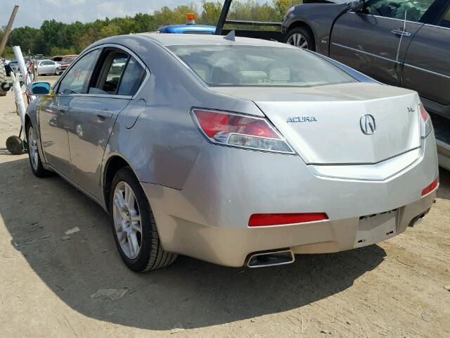 19UUA8F22AA004263 - 2010 ACURA TL GRAY photo 3