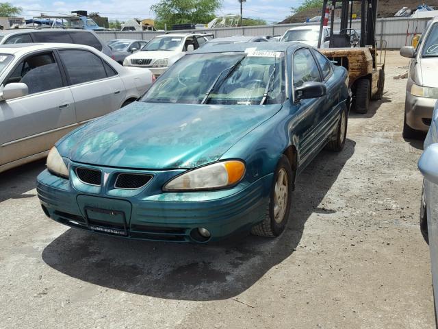 1G2NE12E4XM732600 - 1999 PONTIAC GRAND AM S Turkuaz foto 2