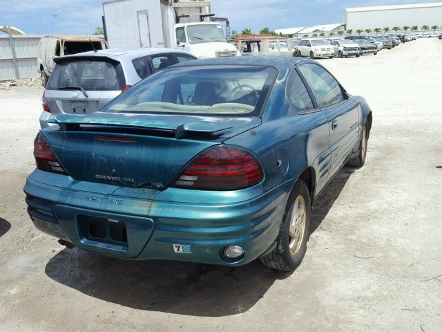 1G2NE12E4XM732600 - 1999 PONTIAC GRAND AM S Turkuaz foto 4