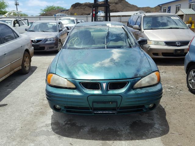 1G2NE12E4XM732600 - 1999 PONTIAC GRAND AM S Turkuaz foto 6