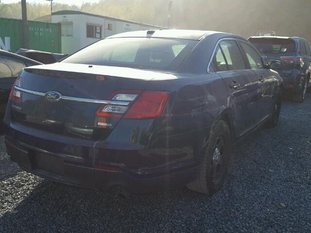 1FAHP2M8XDG121468 - 2013 FORD TAURUS POL BLUE photo 4