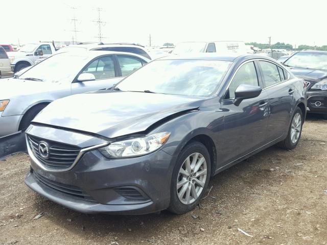 JM1GJ1U50G1426590 - 2016 MAZDA 6 SPORT GRAY photo 2