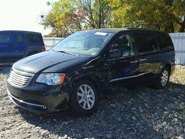 2C4RC1BG9FR513857 - 2015 CHRYSLER TOWN & COU BLACK photo 2