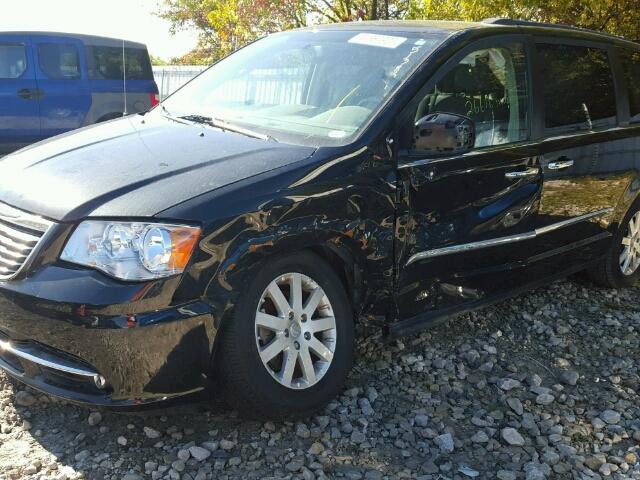 2C4RC1BG9FR513857 - 2015 CHRYSLER TOWN & COU BLACK photo 9