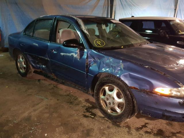 1G3WS52K9WF403030 - 1998 OLDSMOBILE INTRIGUE G BLUE photo 9