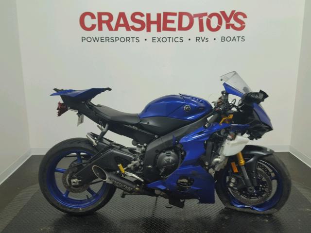 JYARJ28E5JA002429 - 2018 YAMAHA YZFR6 BLUE photo 1