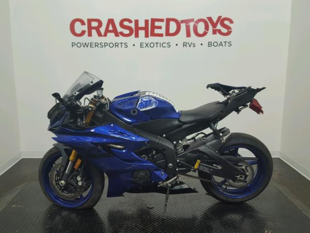 JYARJ28E5JA002429 - 2018 YAMAHA YZFR6 BLUE photo 3