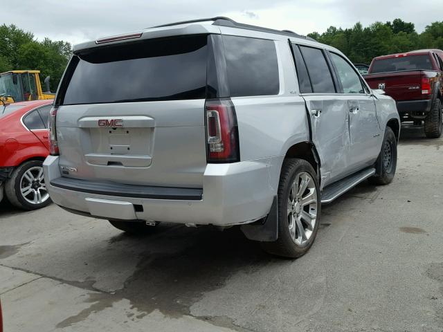 1GKS2AKC2FR227280 - 2015 GMC YUKON SLE SILVER photo 4