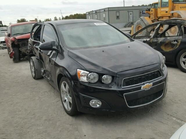 1G1JE5SB3C4178878 - 2012 CHEVROLET SONIC BLACK photo 1