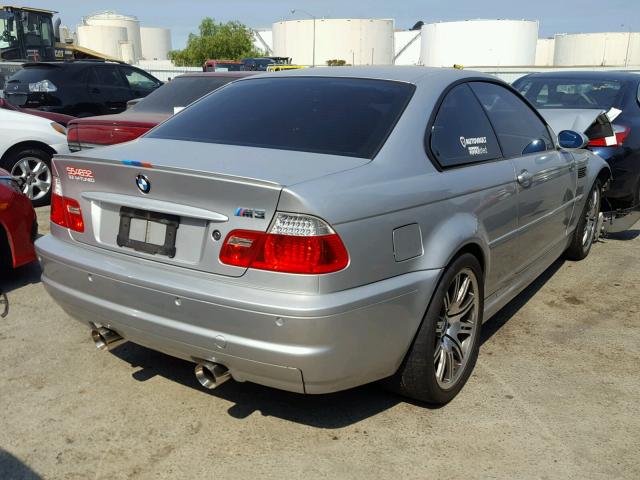 WBSBL934X3JR22995 - 2003 BMW M3 SILVER photo 4