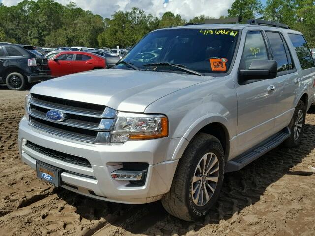 1FMJU1HT3FEF34923 - 2015 FORD EXPEDITION SILVER photo 2