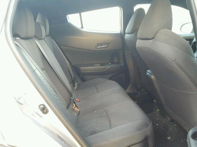 NMTKHMBX3JR005581 - 2018 TOYOTA C-HR XLE SILVER photo 6