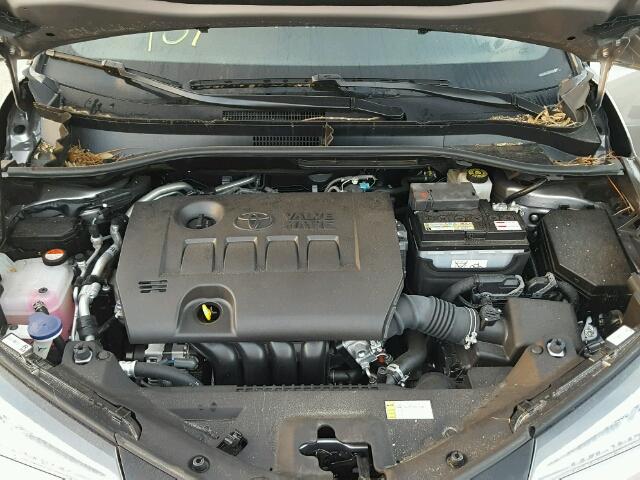 NMTKHMBX3JR005581 - 2018 TOYOTA C-HR XLE SILVER photo 7