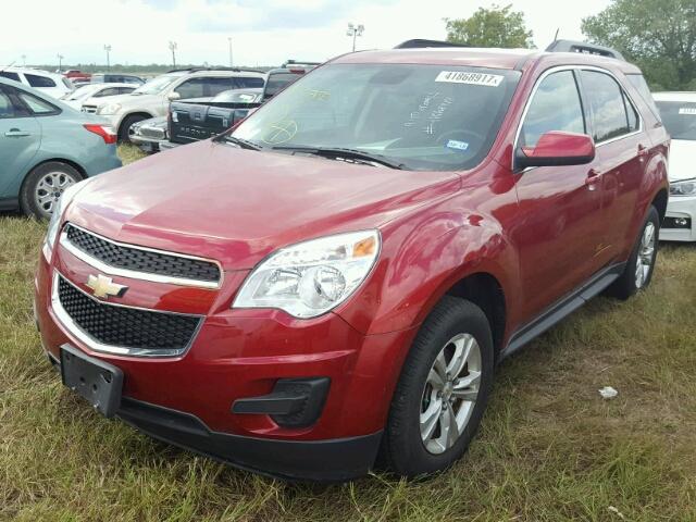 2GNALBEK6F6429622 - 2015 CHEVROLET EQUINOX RED photo 2