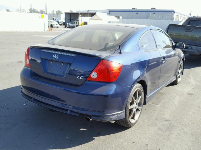 JTKDE177150009740 - 2005 TOYOTA SCION TC 蓝色 照片 4