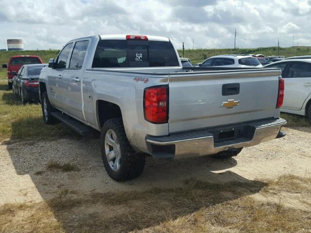 3GCUKSEC6EG121905 - 2014 CHEVROLET SILVERADO SILVER photo 3