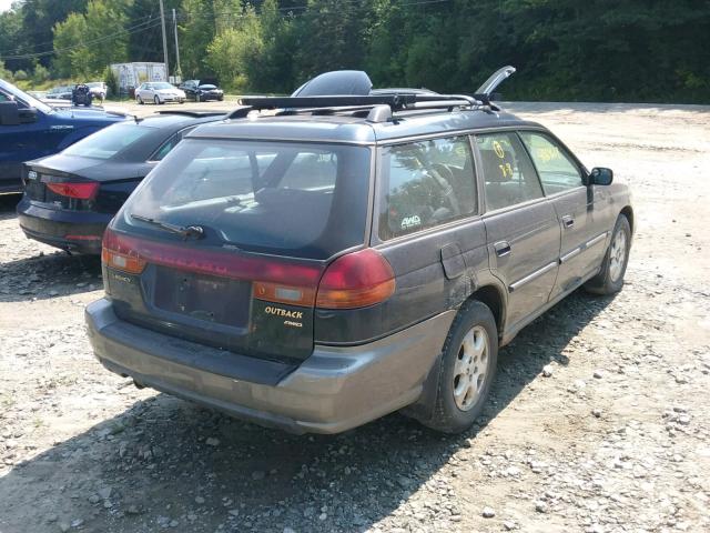 4S3BG6857W6644348 - 1998 SUBARU LEGACY 30T BLUE photo 4