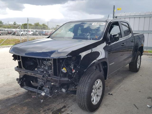 1GCGSCEN3H1222620 - 2017 CHEVROLET COLORADO L BLACK photo 2