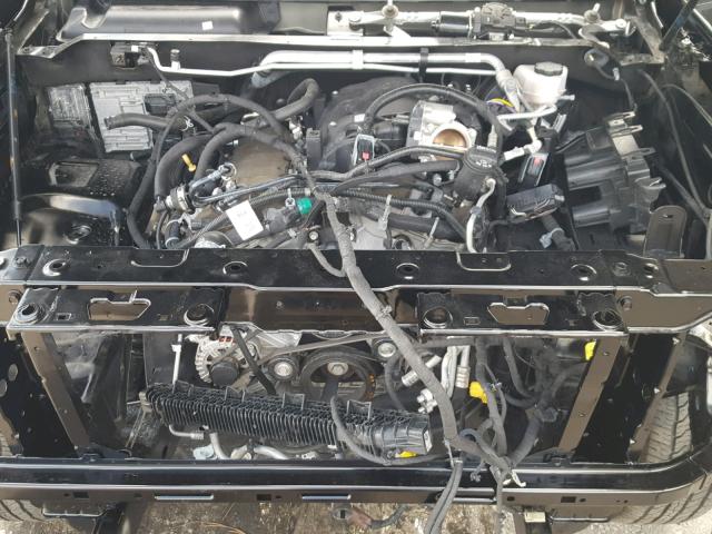 1GCGSCEN3H1222620 - 2017 CHEVROLET COLORADO L BLACK photo 7